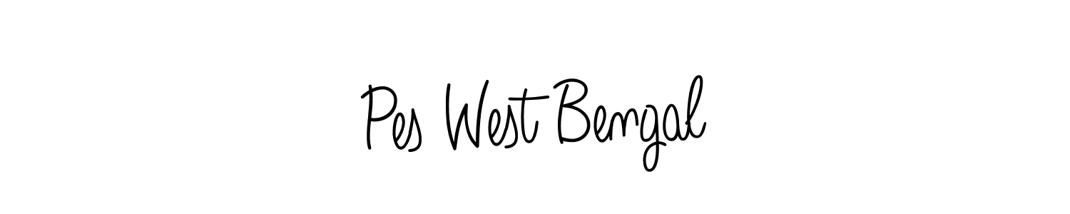 Pes West Bengal stylish signature style. Best Handwritten Sign (Angelique-Rose-font-FFP) for my name. Handwritten Signature Collection Ideas for my name Pes West Bengal. Pes West Bengal signature style 5 images and pictures png