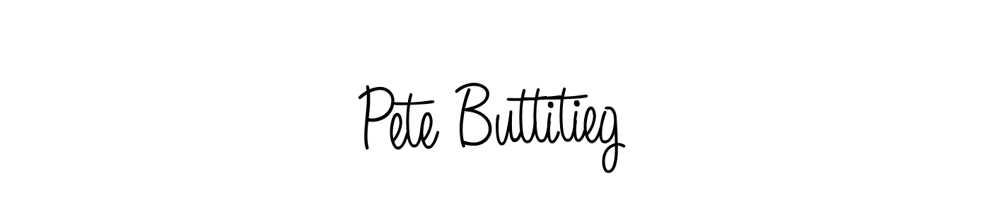 Design your own signature with our free online signature maker. With this signature software, you can create a handwritten (Angelique-Rose-font-FFP) signature for name Pete Buttitieg. Pete Buttitieg signature style 5 images and pictures png