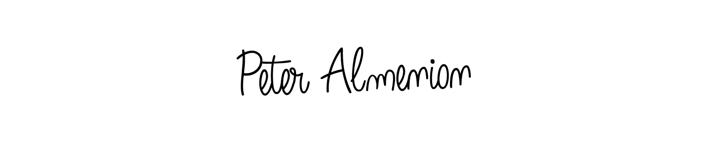 How to make Peter Almenion signature? Angelique-Rose-font-FFP is a professional autograph style. Create handwritten signature for Peter Almenion name. Peter Almenion signature style 5 images and pictures png