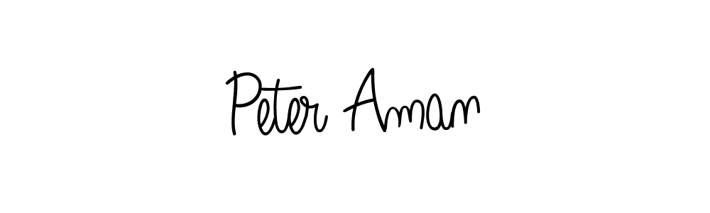 Best and Professional Signature Style for Peter Aman. Angelique-Rose-font-FFP Best Signature Style Collection. Peter Aman signature style 5 images and pictures png