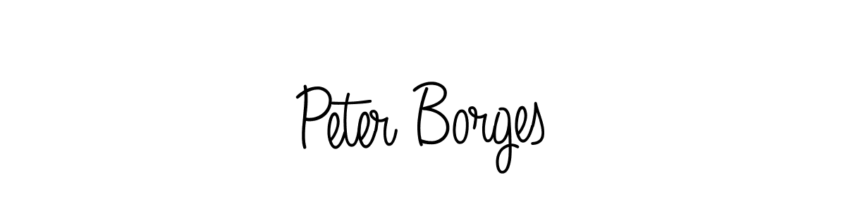 Create a beautiful signature design for name Peter Borges. With this signature (Angelique-Rose-font-FFP) fonts, you can make a handwritten signature for free. Peter Borges signature style 5 images and pictures png