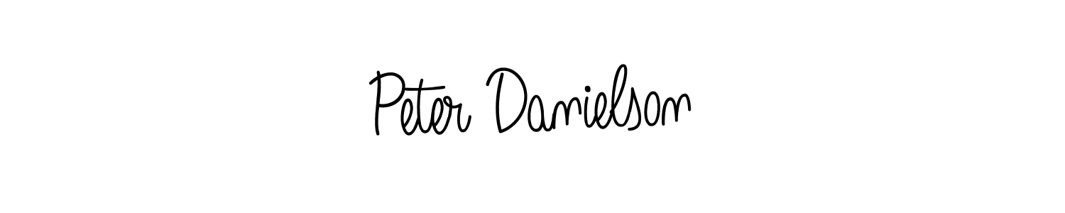 How to make Peter Danielson name signature. Use Angelique-Rose-font-FFP style for creating short signs online. This is the latest handwritten sign. Peter Danielson signature style 5 images and pictures png