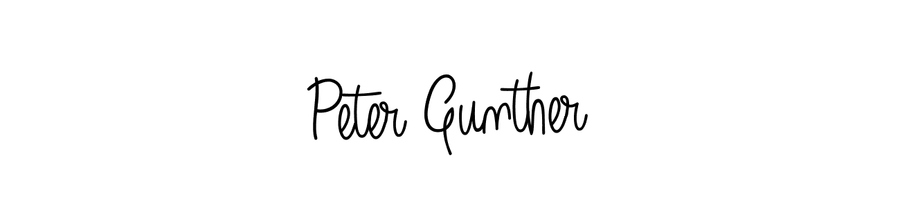 Check out images of Autograph of Peter Gunther name. Actor Peter Gunther Signature Style. Angelique-Rose-font-FFP is a professional sign style online. Peter Gunther signature style 5 images and pictures png