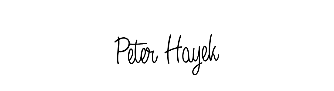 Use a signature maker to create a handwritten signature online. With this signature software, you can design (Angelique-Rose-font-FFP) your own signature for name Peter Hayek. Peter Hayek signature style 5 images and pictures png