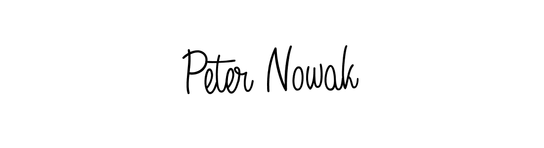 How to make Peter Nowak signature? Angelique-Rose-font-FFP is a professional autograph style. Create handwritten signature for Peter Nowak name. Peter Nowak signature style 5 images and pictures png