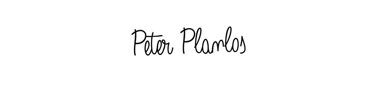 How to make Peter Planlos name signature. Use Angelique-Rose-font-FFP style for creating short signs online. This is the latest handwritten sign. Peter Planlos signature style 5 images and pictures png