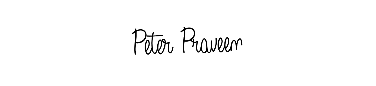 Best and Professional Signature Style for Peter Praveen. Angelique-Rose-font-FFP Best Signature Style Collection. Peter Praveen signature style 5 images and pictures png