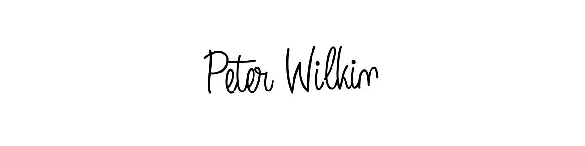 Best and Professional Signature Style for Peter Wilkin. Angelique-Rose-font-FFP Best Signature Style Collection. Peter Wilkin signature style 5 images and pictures png