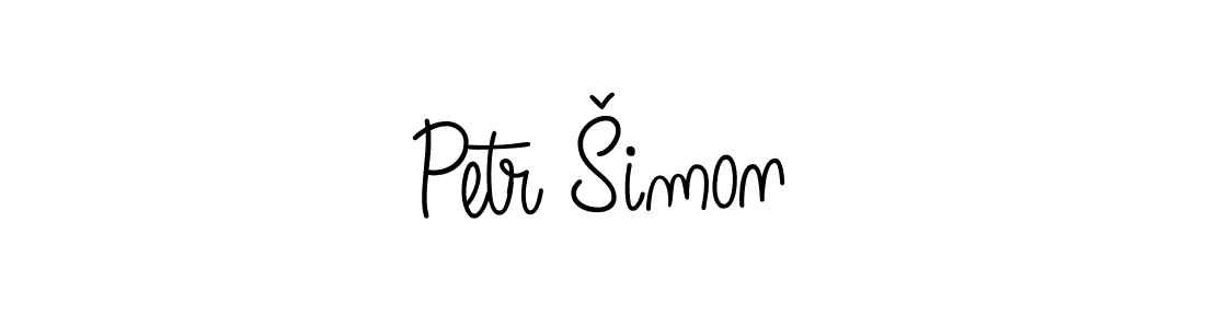 Best and Professional Signature Style for Petr Šimon. Angelique-Rose-font-FFP Best Signature Style Collection. Petr Šimon signature style 5 images and pictures png