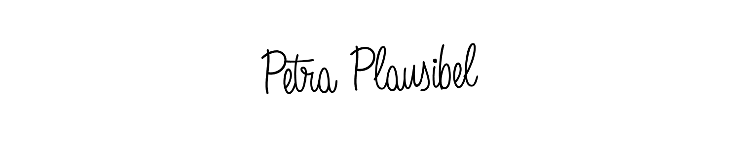 How to make Petra Plausibel signature? Angelique-Rose-font-FFP is a professional autograph style. Create handwritten signature for Petra Plausibel name. Petra Plausibel signature style 5 images and pictures png