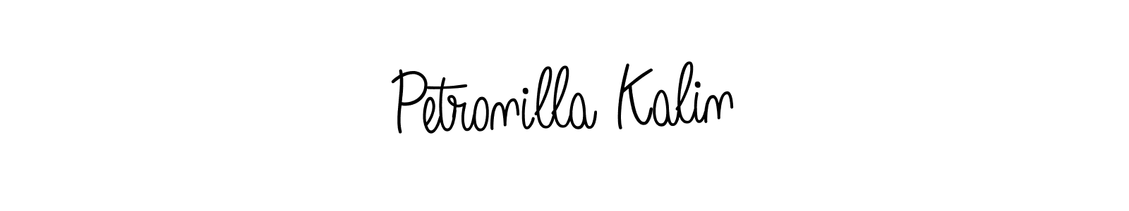 Make a short Petronilla Kalin signature style. Manage your documents anywhere anytime using Angelique-Rose-font-FFP. Create and add eSignatures, submit forms, share and send files easily. Petronilla Kalin signature style 5 images and pictures png