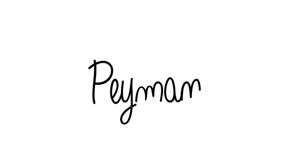 How to make Peyman name signature. Use Angelique-Rose-font-FFP style for creating short signs online. This is the latest handwritten sign. Peyman signature style 5 images and pictures png