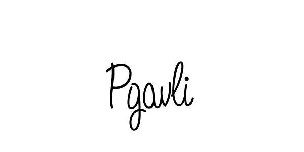 Make a beautiful signature design for name Pgavli. Use this online signature maker to create a handwritten signature for free. Pgavli signature style 5 images and pictures png