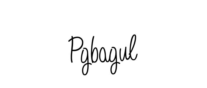 How to make Pgbagul signature? Angelique-Rose-font-FFP is a professional autograph style. Create handwritten signature for Pgbagul name. Pgbagul signature style 5 images and pictures png