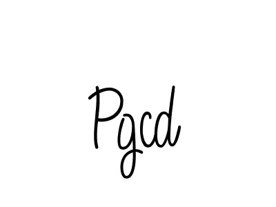 How to make Pgcd name signature. Use Angelique-Rose-font-FFP style for creating short signs online. This is the latest handwritten sign. Pgcd signature style 5 images and pictures png