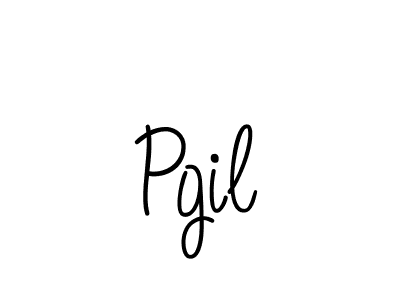 How to make Pgil signature? Angelique-Rose-font-FFP is a professional autograph style. Create handwritten signature for Pgil name. Pgil signature style 5 images and pictures png