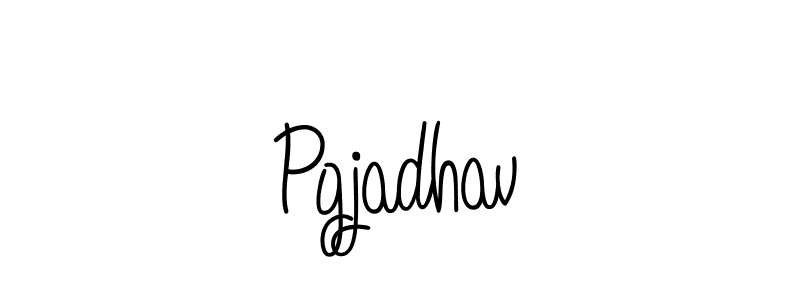 if you are searching for the best signature style for your name Pgjadhav. so please give up your signature search. here we have designed multiple signature styles  using Angelique-Rose-font-FFP. Pgjadhav signature style 5 images and pictures png