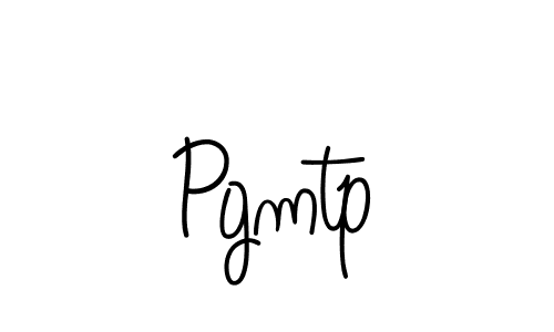 Use a signature maker to create a handwritten signature online. With this signature software, you can design (Angelique-Rose-font-FFP) your own signature for name Pgmtp. Pgmtp signature style 5 images and pictures png