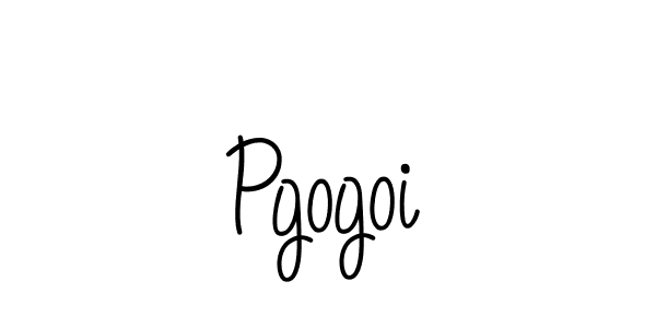Design your own signature with our free online signature maker. With this signature software, you can create a handwritten (Angelique-Rose-font-FFP) signature for name Pgogoi. Pgogoi signature style 5 images and pictures png