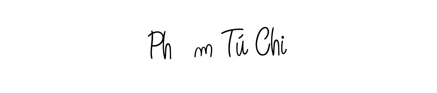 Design your own signature with our free online signature maker. With this signature software, you can create a handwritten (Angelique-Rose-font-FFP) signature for name Phạm Tú Chi. Phạm Tú Chi signature style 5 images and pictures png