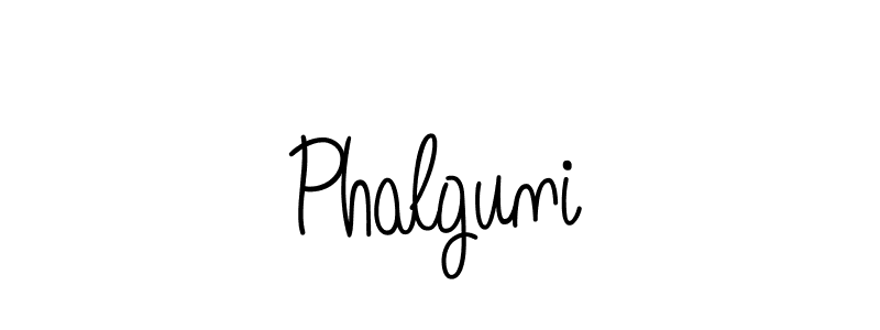 Make a beautiful signature design for name Phalguni. With this signature (Angelique-Rose-font-FFP) style, you can create a handwritten signature for free. Phalguni signature style 5 images and pictures png