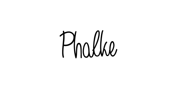 Phalke stylish signature style. Best Handwritten Sign (Angelique-Rose-font-FFP) for my name. Handwritten Signature Collection Ideas for my name Phalke. Phalke signature style 5 images and pictures png