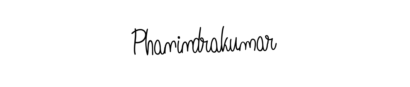 How to make Phanindrakumar signature? Angelique-Rose-font-FFP is a professional autograph style. Create handwritten signature for Phanindrakumar name. Phanindrakumar signature style 5 images and pictures png