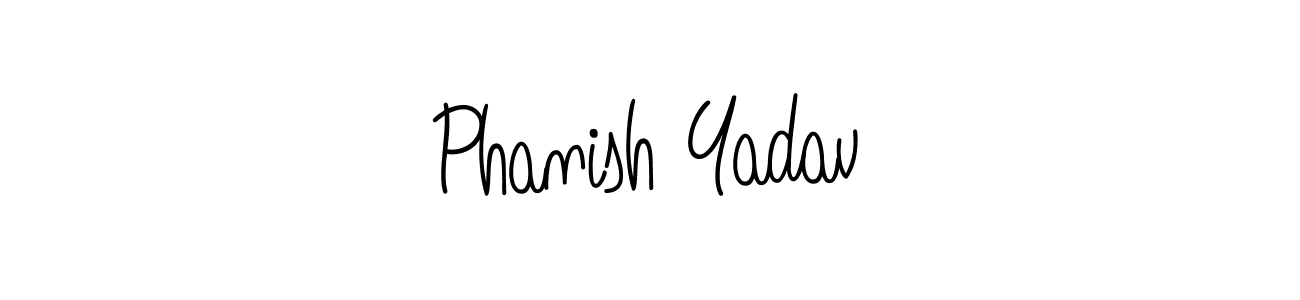 Make a short Phanish Yadav signature style. Manage your documents anywhere anytime using Angelique-Rose-font-FFP. Create and add eSignatures, submit forms, share and send files easily. Phanish Yadav signature style 5 images and pictures png