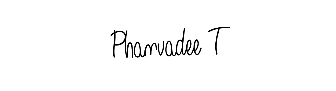 Check out images of Autograph of Phanvadee T name. Actor Phanvadee T Signature Style. Angelique-Rose-font-FFP is a professional sign style online. Phanvadee T signature style 5 images and pictures png
