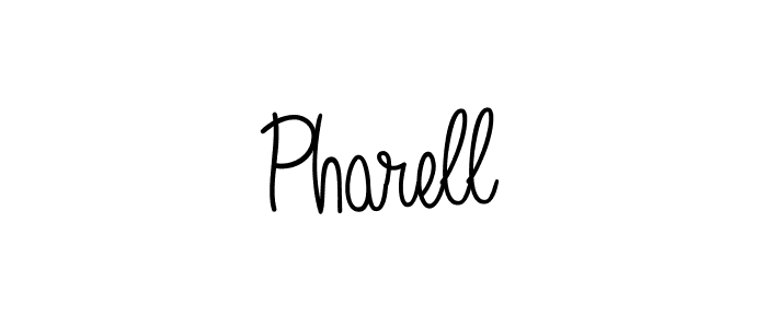 How to make Pharell name signature. Use Angelique-Rose-font-FFP style for creating short signs online. This is the latest handwritten sign. Pharell signature style 5 images and pictures png