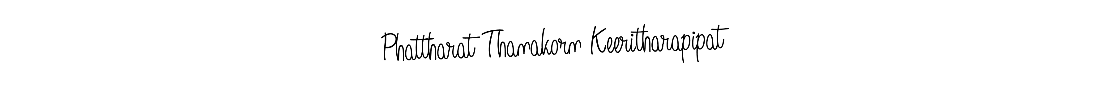 if you are searching for the best signature style for your name Phattharat Thanakorn Keeritharapipat. so please give up your signature search. here we have designed multiple signature styles  using Angelique-Rose-font-FFP. Phattharat Thanakorn Keeritharapipat signature style 5 images and pictures png