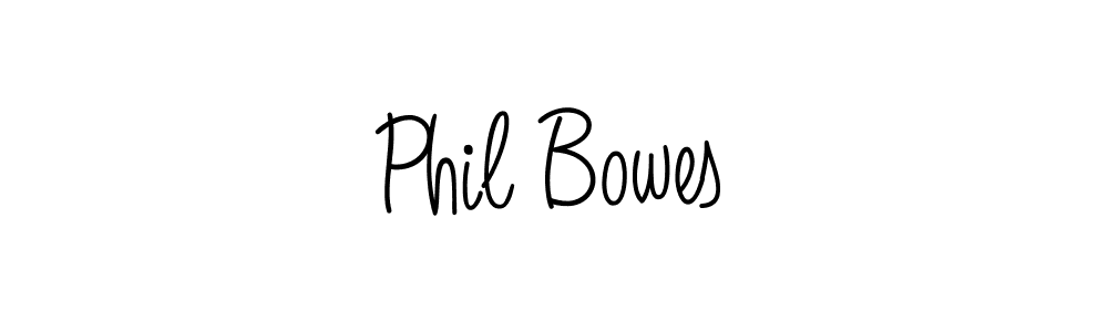 Make a beautiful signature design for name Phil Bowes. Use this online signature maker to create a handwritten signature for free. Phil Bowes signature style 5 images and pictures png