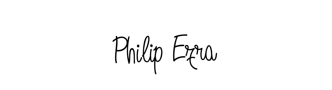 You should practise on your own different ways (Angelique-Rose-font-FFP) to write your name (Philip Ezra) in signature. don't let someone else do it for you. Philip Ezra signature style 5 images and pictures png