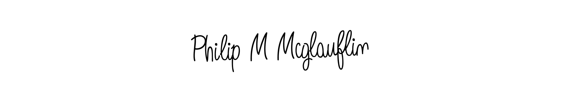 You should practise on your own different ways (Angelique-Rose-font-FFP) to write your name (Philip M Mcglauflin) in signature. don't let someone else do it for you. Philip M Mcglauflin signature style 5 images and pictures png