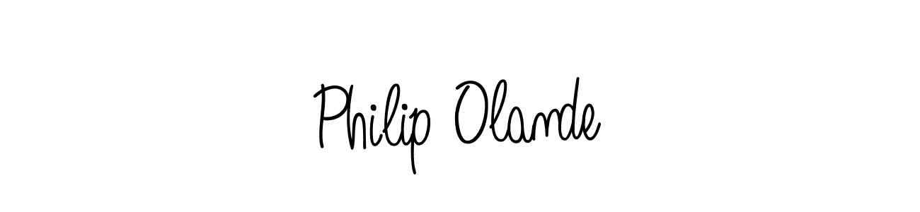 Once you've used our free online signature maker to create your best signature Angelique-Rose-font-FFP style, it's time to enjoy all of the benefits that Philip Olande name signing documents. Philip Olande signature style 5 images and pictures png