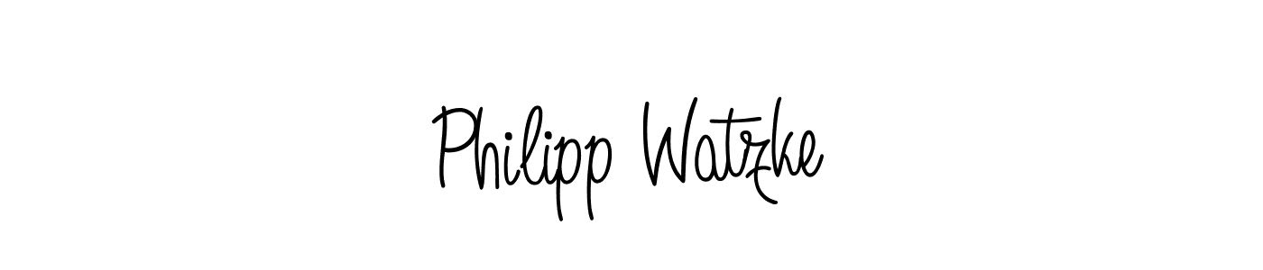 Make a beautiful signature design for name Philipp Watzke. Use this online signature maker to create a handwritten signature for free. Philipp Watzke signature style 5 images and pictures png