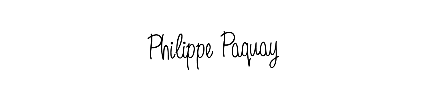 How to make Philippe Paquay name signature. Use Angelique-Rose-font-FFP style for creating short signs online. This is the latest handwritten sign. Philippe Paquay signature style 5 images and pictures png