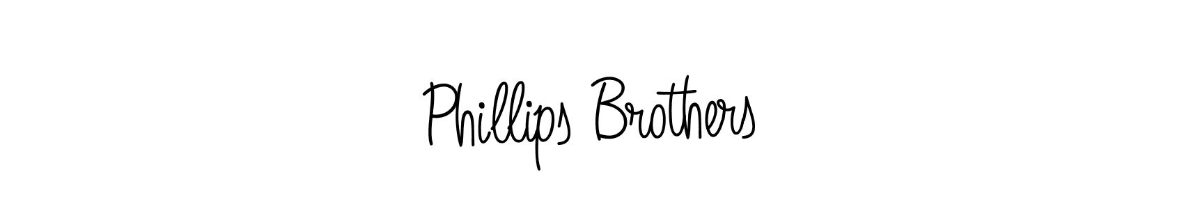 This is the best signature style for the Phillips Brothers name. Also you like these signature font (Angelique-Rose-font-FFP). Mix name signature. Phillips Brothers signature style 5 images and pictures png