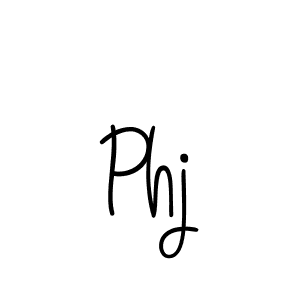 How to make Phj name signature. Use Angelique-Rose-font-FFP style for creating short signs online. This is the latest handwritten sign. Phj signature style 5 images and pictures png