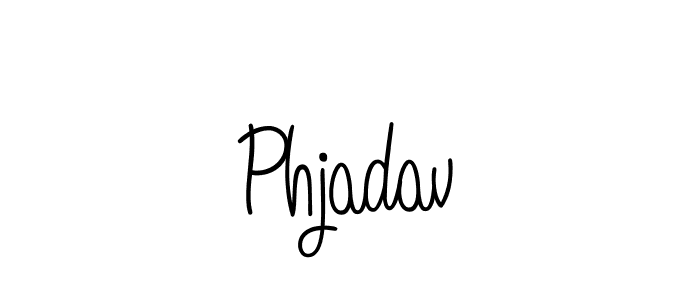 You should practise on your own different ways (Angelique-Rose-font-FFP) to write your name (Phjadav) in signature. don't let someone else do it for you. Phjadav signature style 5 images and pictures png