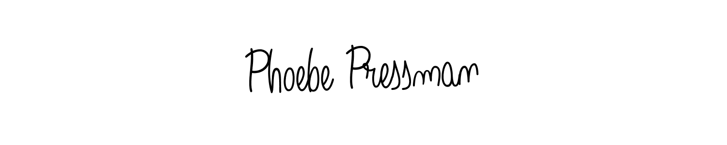 Create a beautiful signature design for name Phoebe Pressman. With this signature (Angelique-Rose-font-FFP) fonts, you can make a handwritten signature for free. Phoebe Pressman signature style 5 images and pictures png