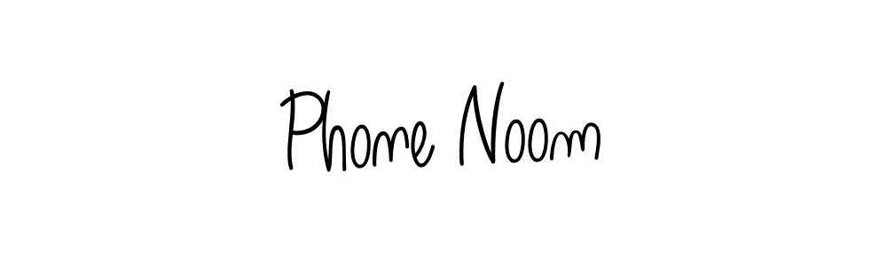 How to make Phone Noom signature? Angelique-Rose-font-FFP is a professional autograph style. Create handwritten signature for Phone Noom name. Phone Noom signature style 5 images and pictures png