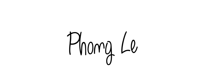 Phong Le stylish signature style. Best Handwritten Sign (Angelique-Rose-font-FFP) for my name. Handwritten Signature Collection Ideas for my name Phong Le. Phong Le signature style 5 images and pictures png