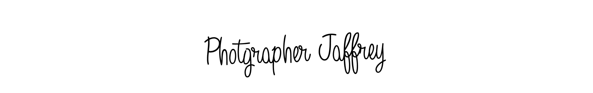 Use a signature maker to create a handwritten signature online. With this signature software, you can design (Angelique-Rose-font-FFP) your own signature for name Photgrapher Jaffrey. Photgrapher Jaffrey signature style 5 images and pictures png