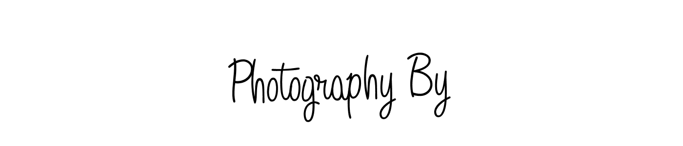 Make a beautiful signature design for name Photography By. With this signature (Angelique-Rose-font-FFP) style, you can create a handwritten signature for free. Photography By signature style 5 images and pictures png