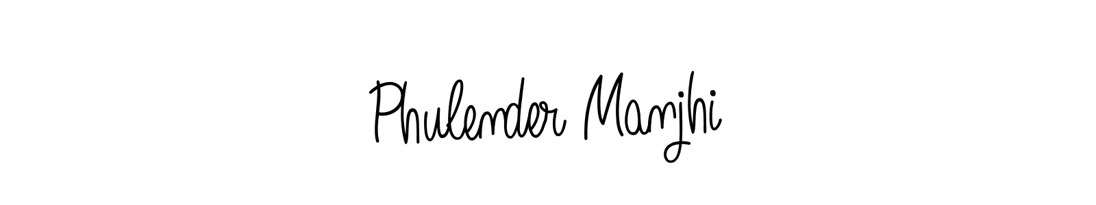 Here are the top 10 professional signature styles for the name Phulender Manjhi. These are the best autograph styles you can use for your name. Phulender Manjhi signature style 5 images and pictures png