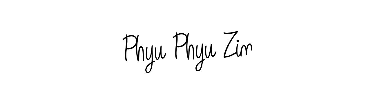 Make a beautiful signature design for name Phyu Phyu Zin. Use this online signature maker to create a handwritten signature for free. Phyu Phyu Zin signature style 5 images and pictures png