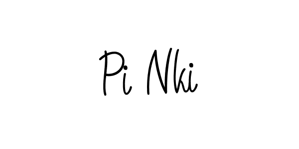 Create a beautiful signature design for name Pi Nki. With this signature (Angelique-Rose-font-FFP) fonts, you can make a handwritten signature for free. Pi Nki signature style 5 images and pictures png
