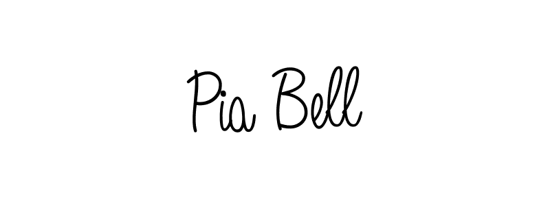 Make a beautiful signature design for name Pia Bell. With this signature (Angelique-Rose-font-FFP) style, you can create a handwritten signature for free. Pia Bell signature style 5 images and pictures png