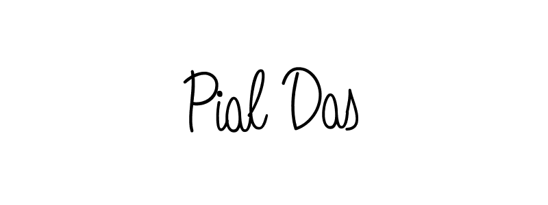 How to make Pial Das name signature. Use Angelique-Rose-font-FFP style for creating short signs online. This is the latest handwritten sign. Pial Das signature style 5 images and pictures png